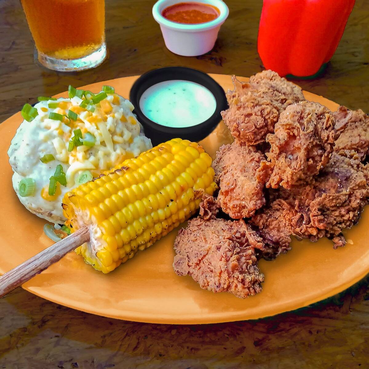 Crunchy Alitas Star Platter