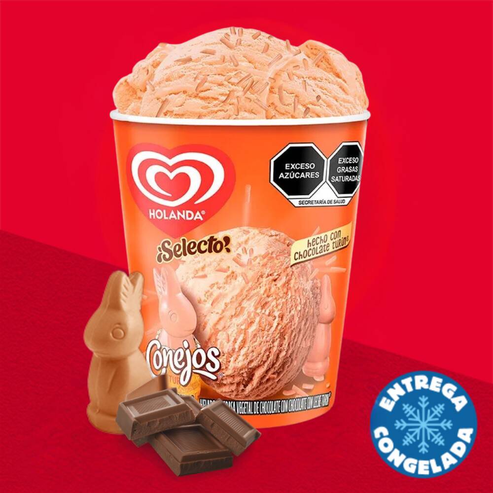 Helado Conejos Turín 900ml
