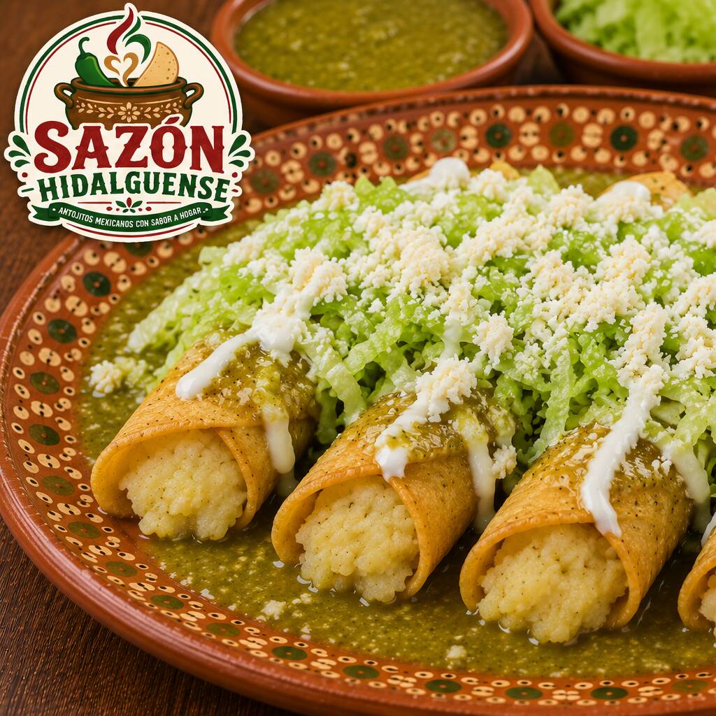 Tacos Dorados de Papa
