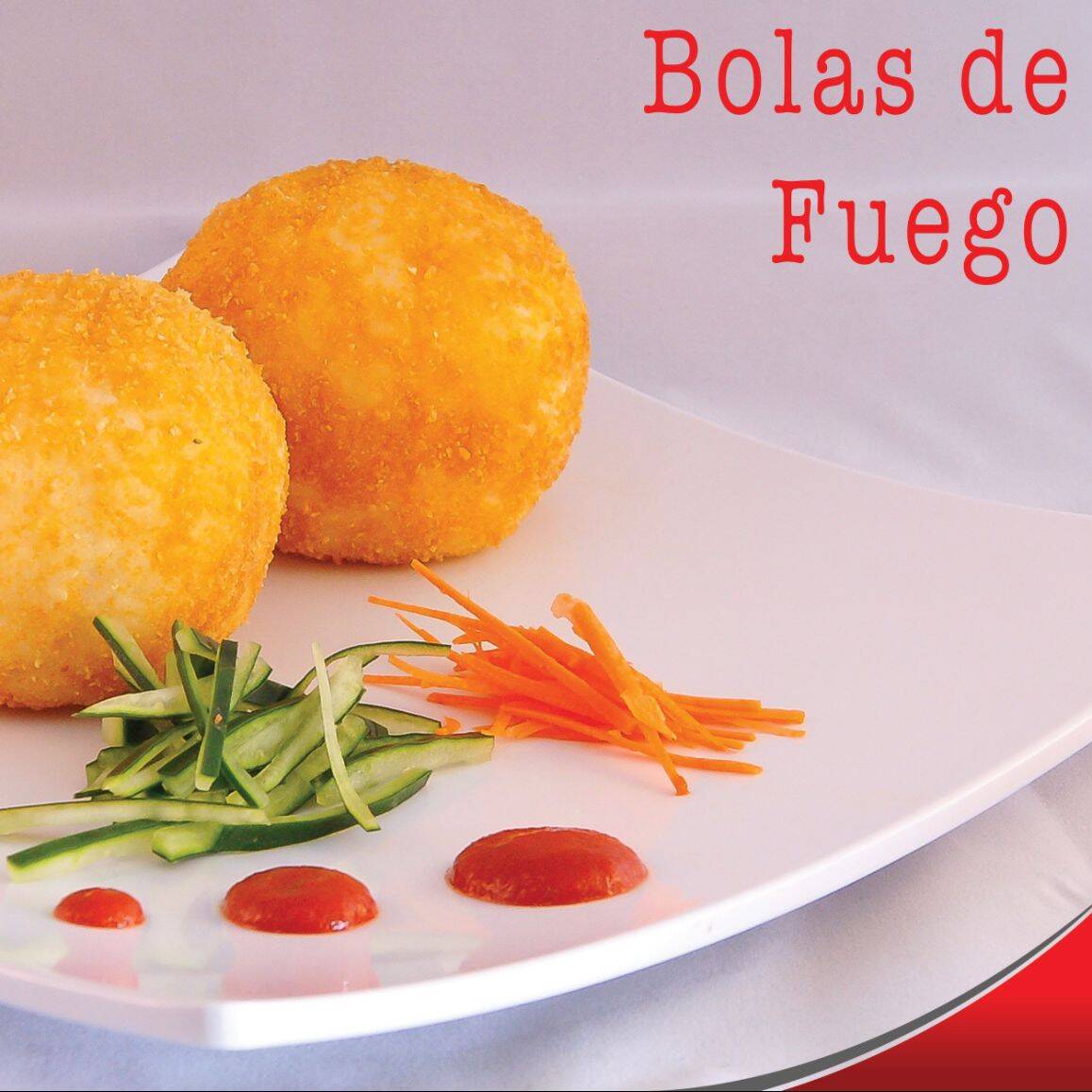 Bolas de Fuego Empanizadas