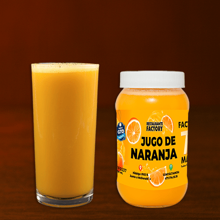 Jugo de Naranja