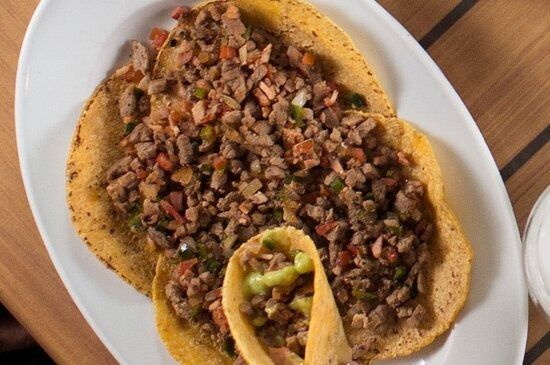 Taco de Maiz de Bistec