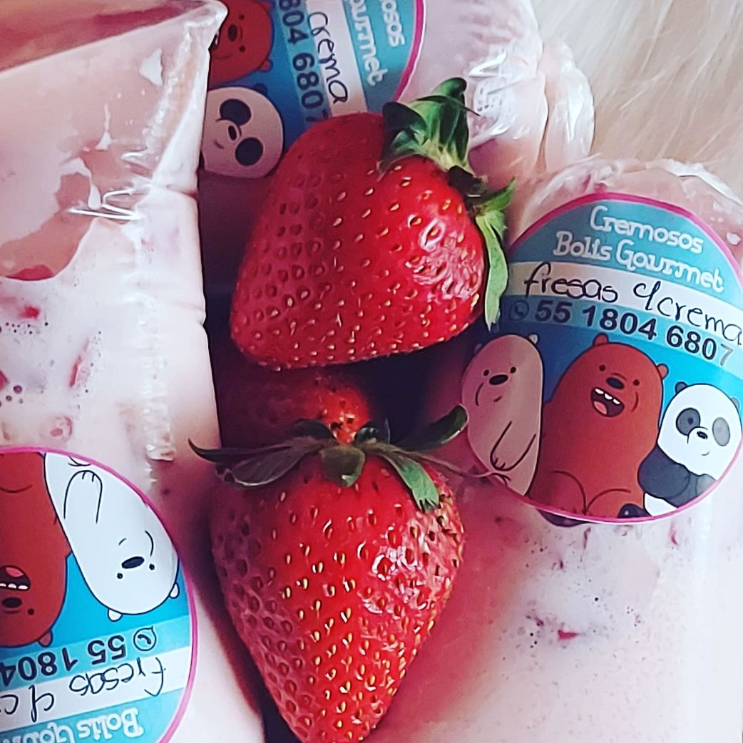 Fresas con Crema