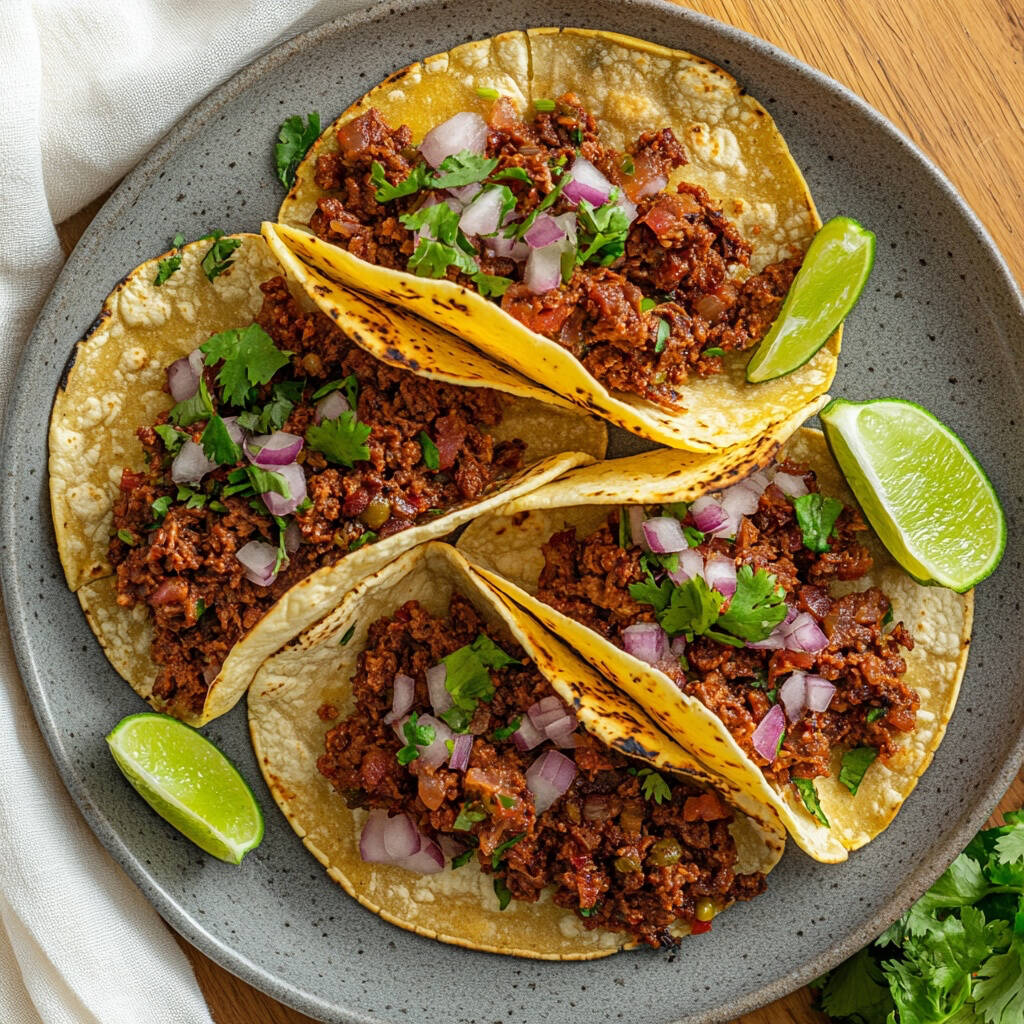 ORDEN DE 4 TACOS DE CHORIZO