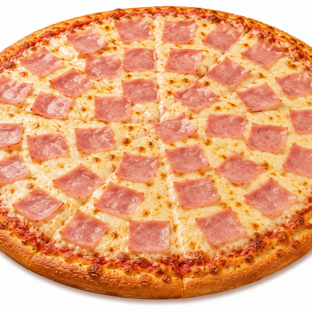 Pizza Personal Jamón y Queso