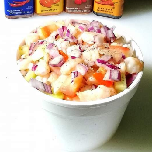 1/2 Litro de Ceviche de Pescado
