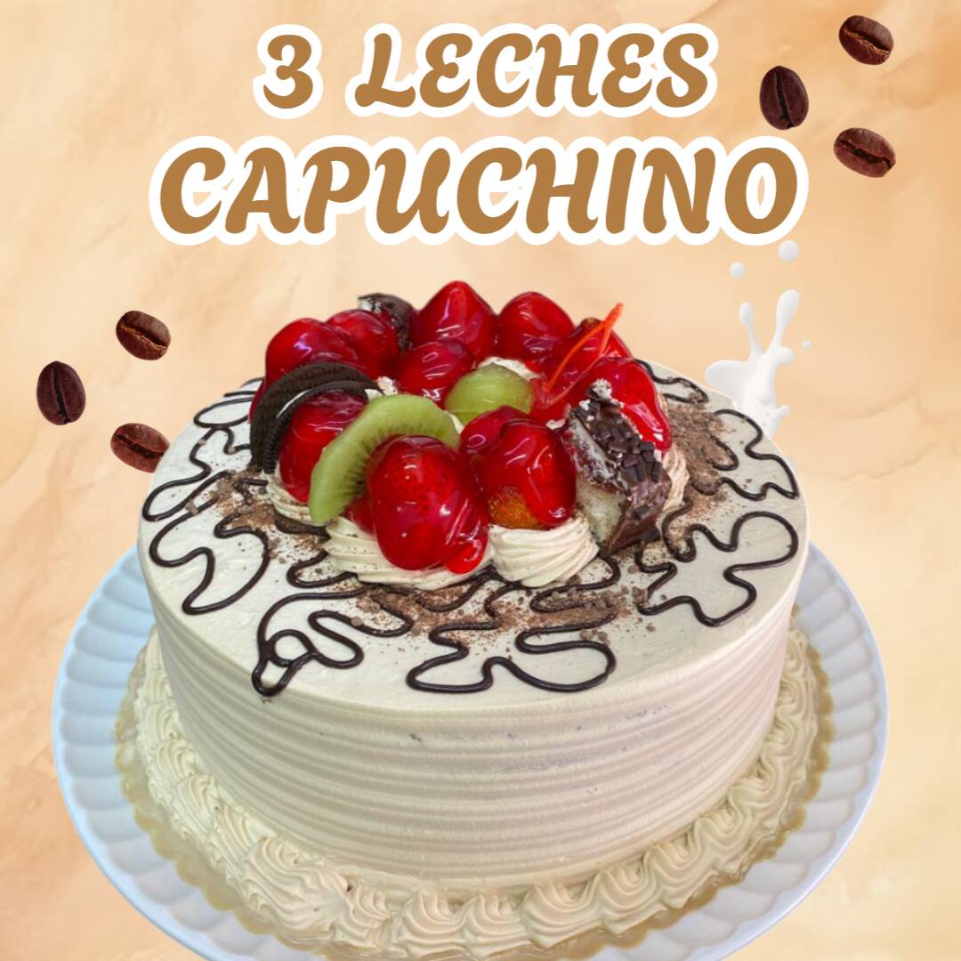 3 Leches Mediano Capuchino