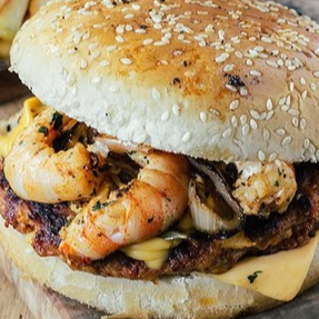 Hamburguesa Mar Y Tierra