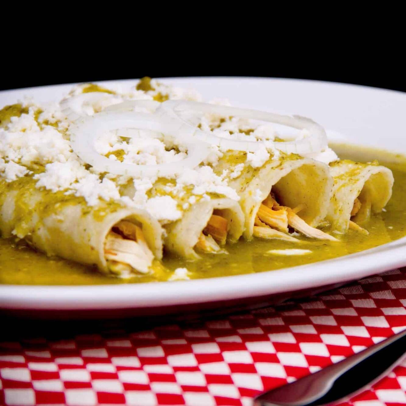Enchiladas Verdes