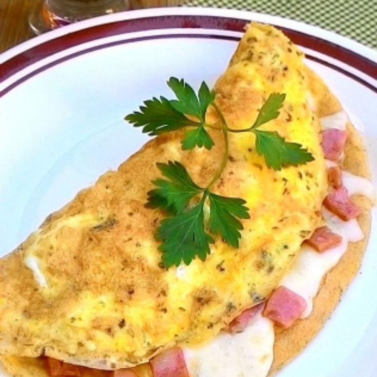 Omelette Jamon Y Queso