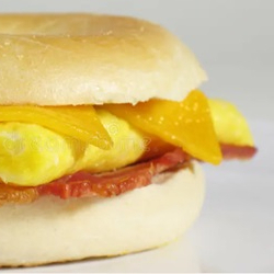 Bagel Huevo Jamón
