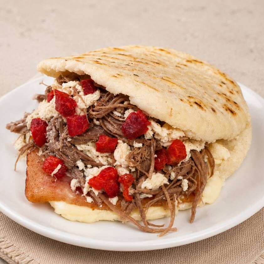 Arepa Rellena Trifásica