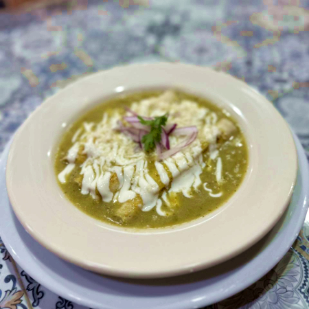 Enchiladas Verdes