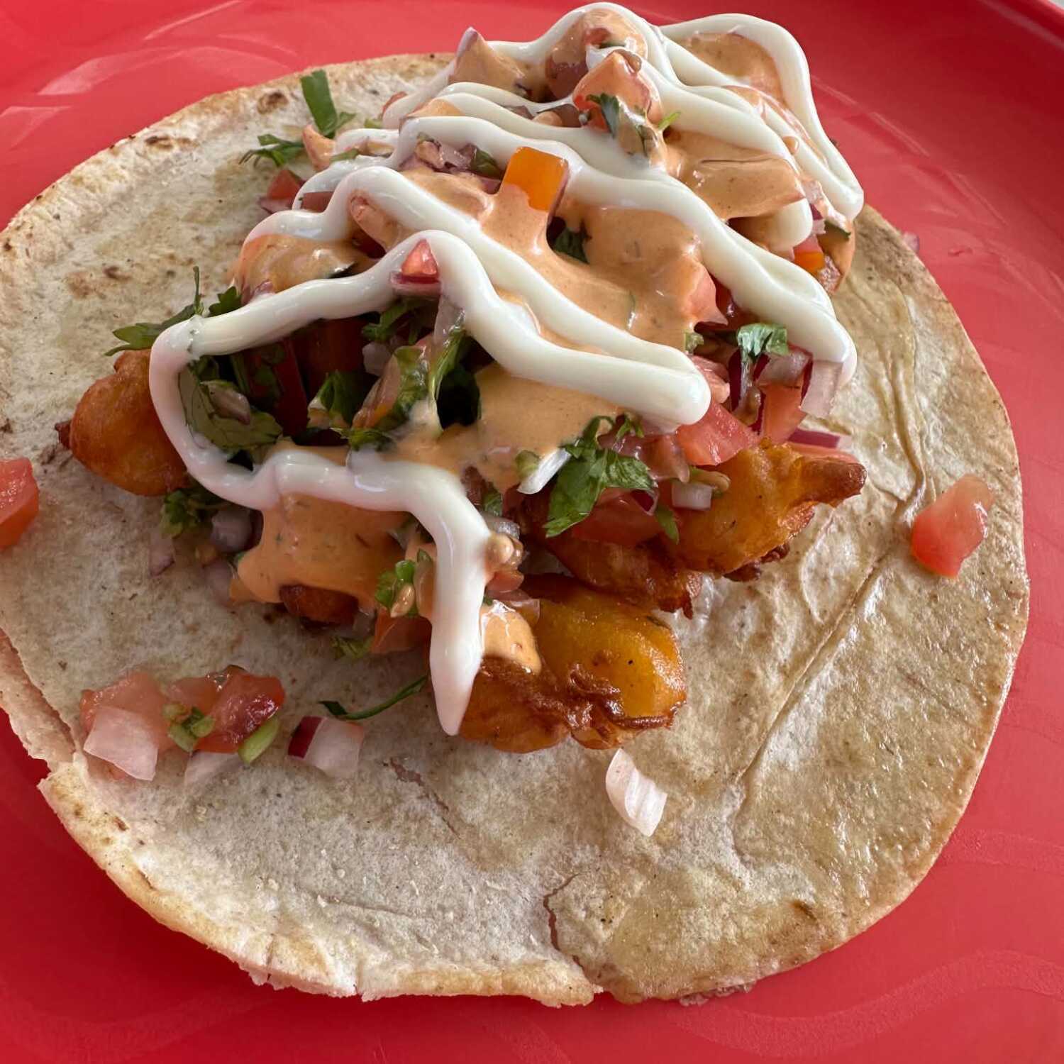 Taco de Camarón