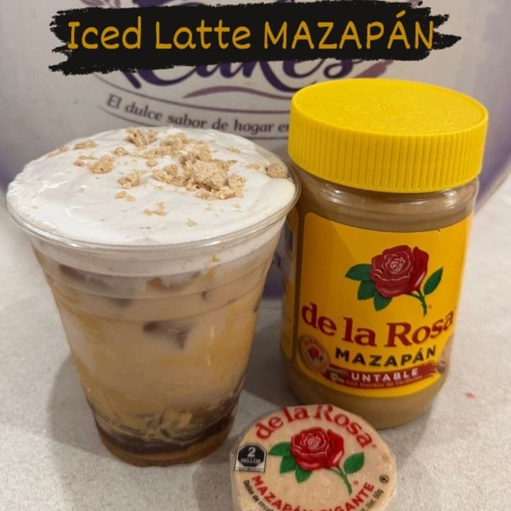 Iced Latte MAZAPÁN 16oz
