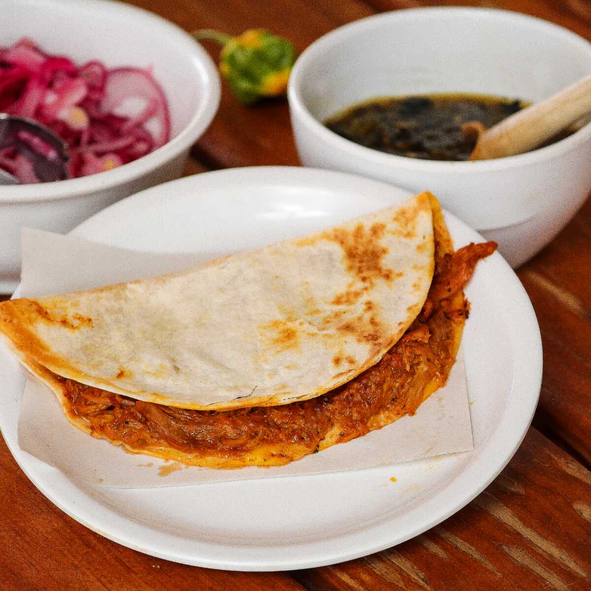 Quesadilla De Cochinita