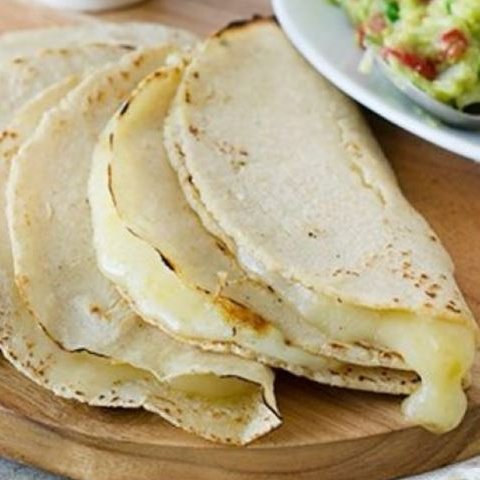 Quesadillas(tortilla de Maiz)