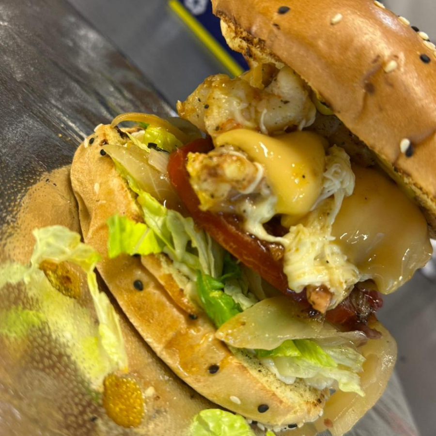 Hamburguesa Especial Camaron