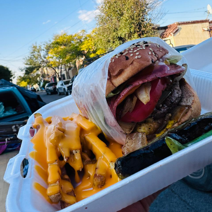 Hamburguesa Hawaiana