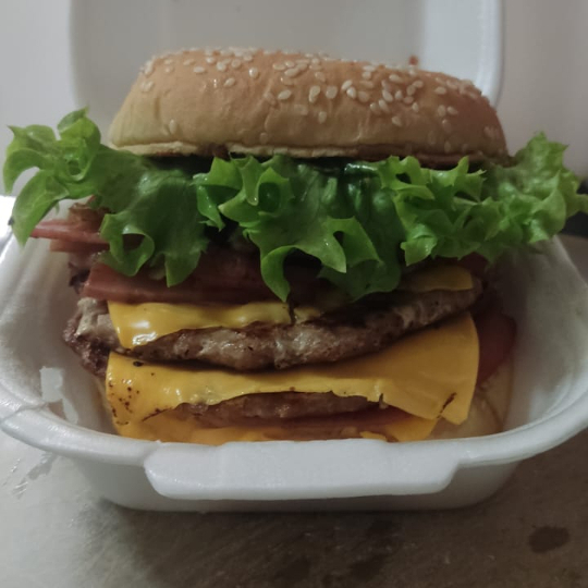 Hamburguesa Doble carne y Doble queso