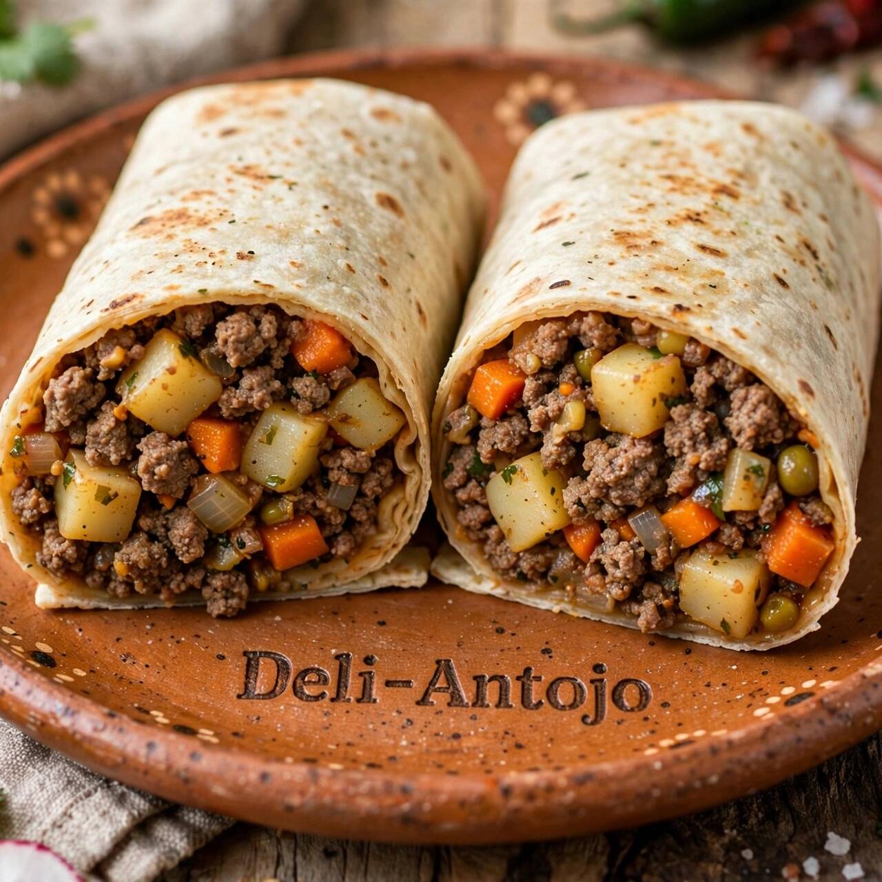 DeliBURRITO PICADILLO