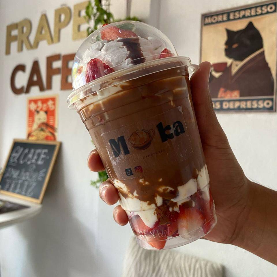 Fresas con Crema NUTELLA Chocolate