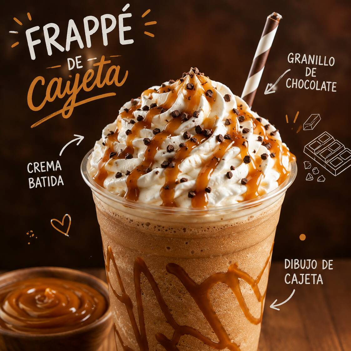 Frappe De Cajeta