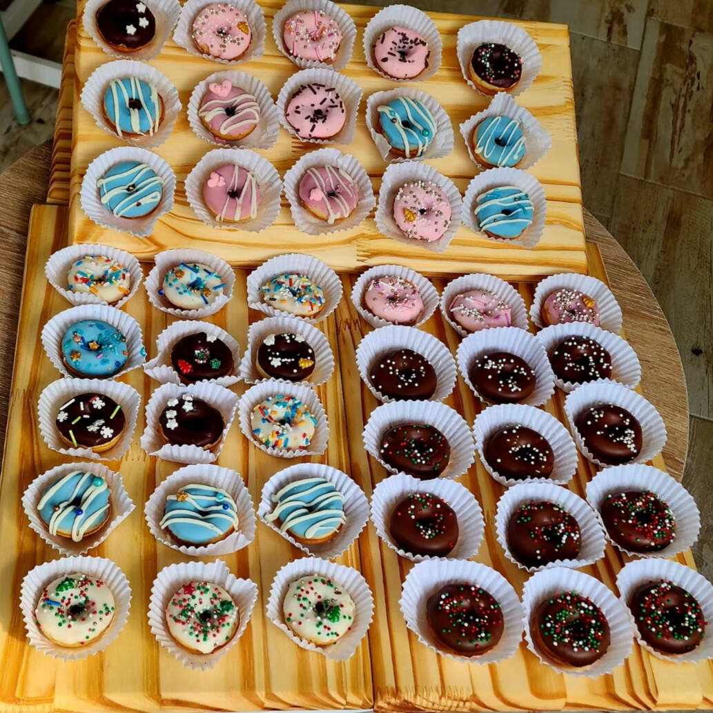 Mini donas (caja 8 und)