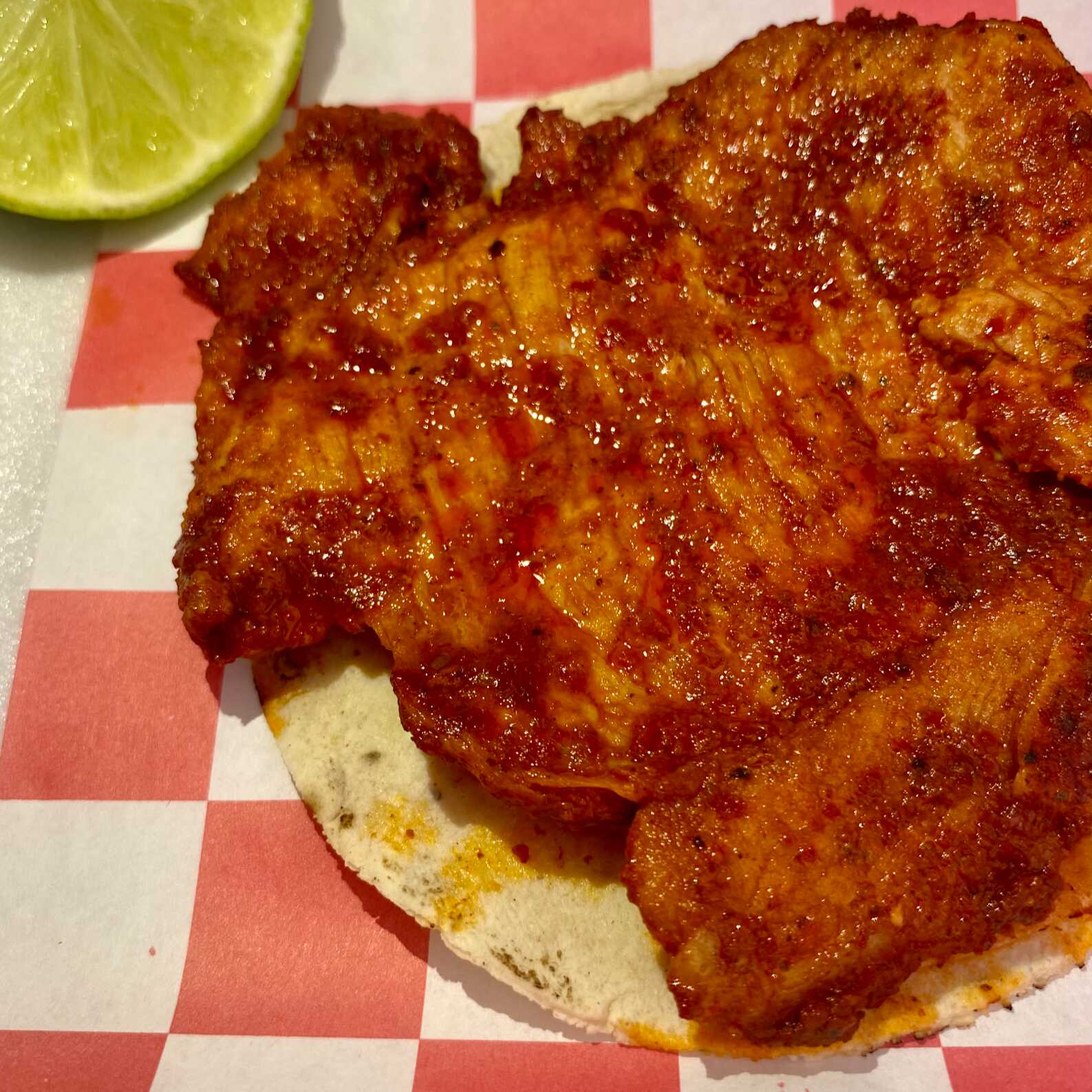 Taco de Carne Enchilada