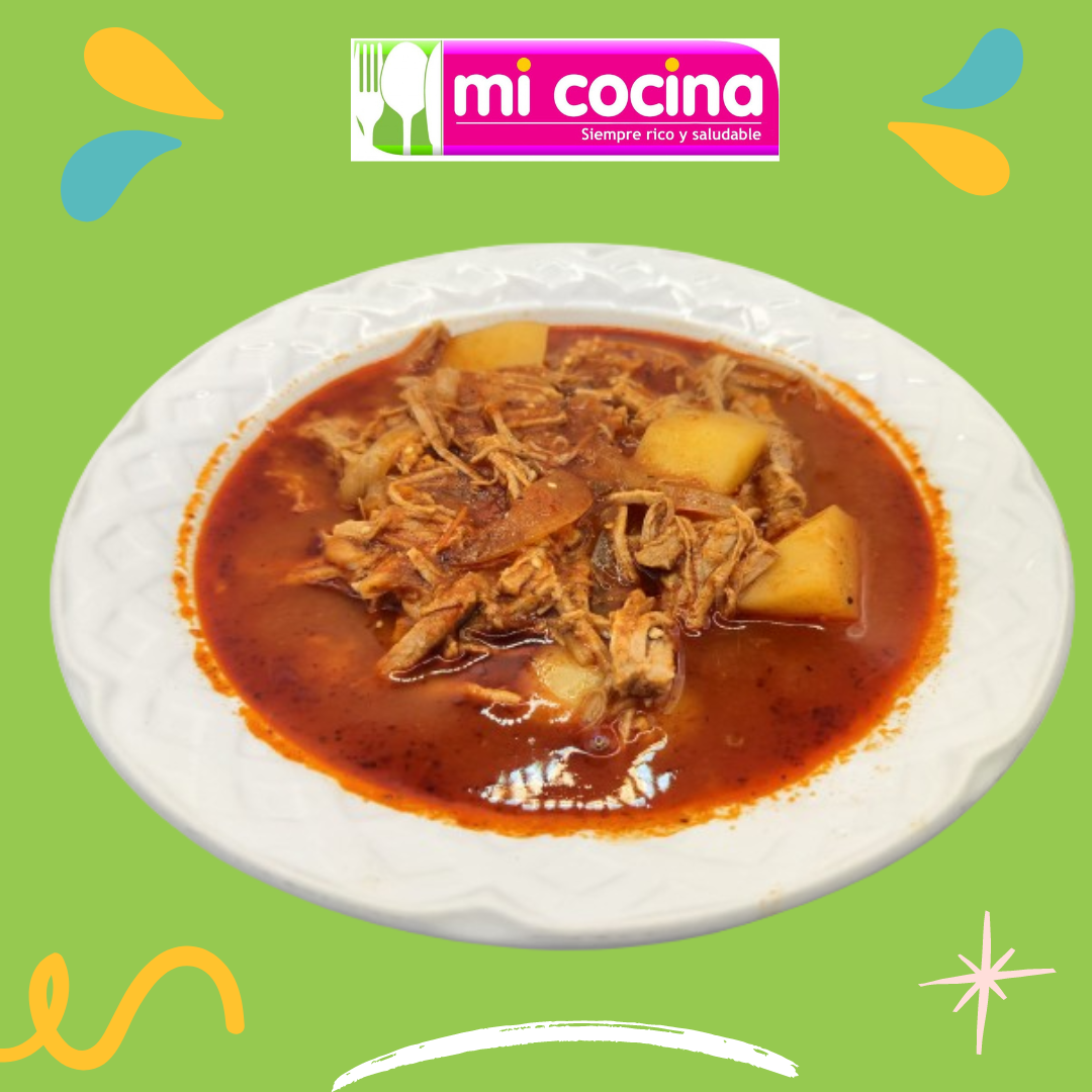 Deshebrada de Res en Salsa Roja