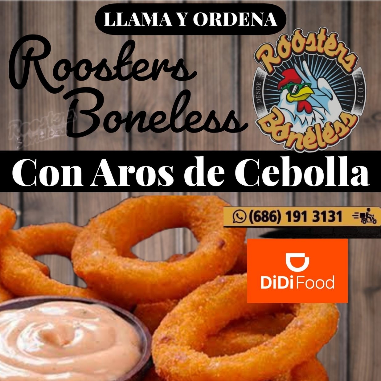 Aros de Cebolla 1/2 Orden