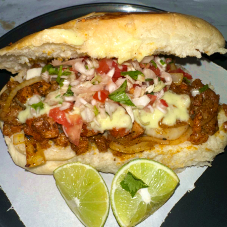 Torta de Asada de Cerdo