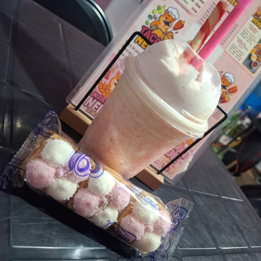 Frape de Galletas de Bombon Arco iris