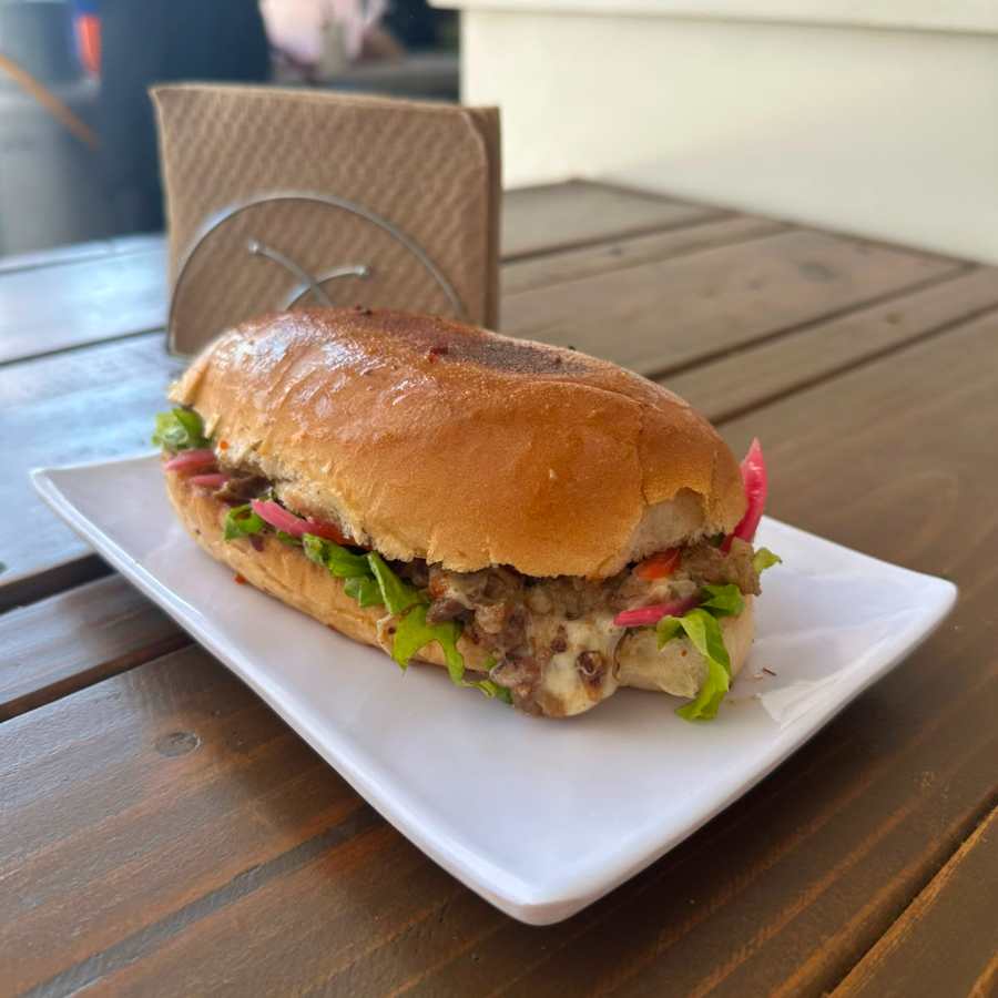 Torta de Cochinita Pibil