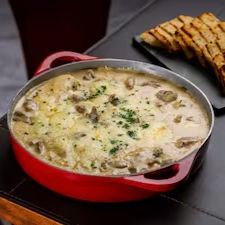 Acompanha focaccia.