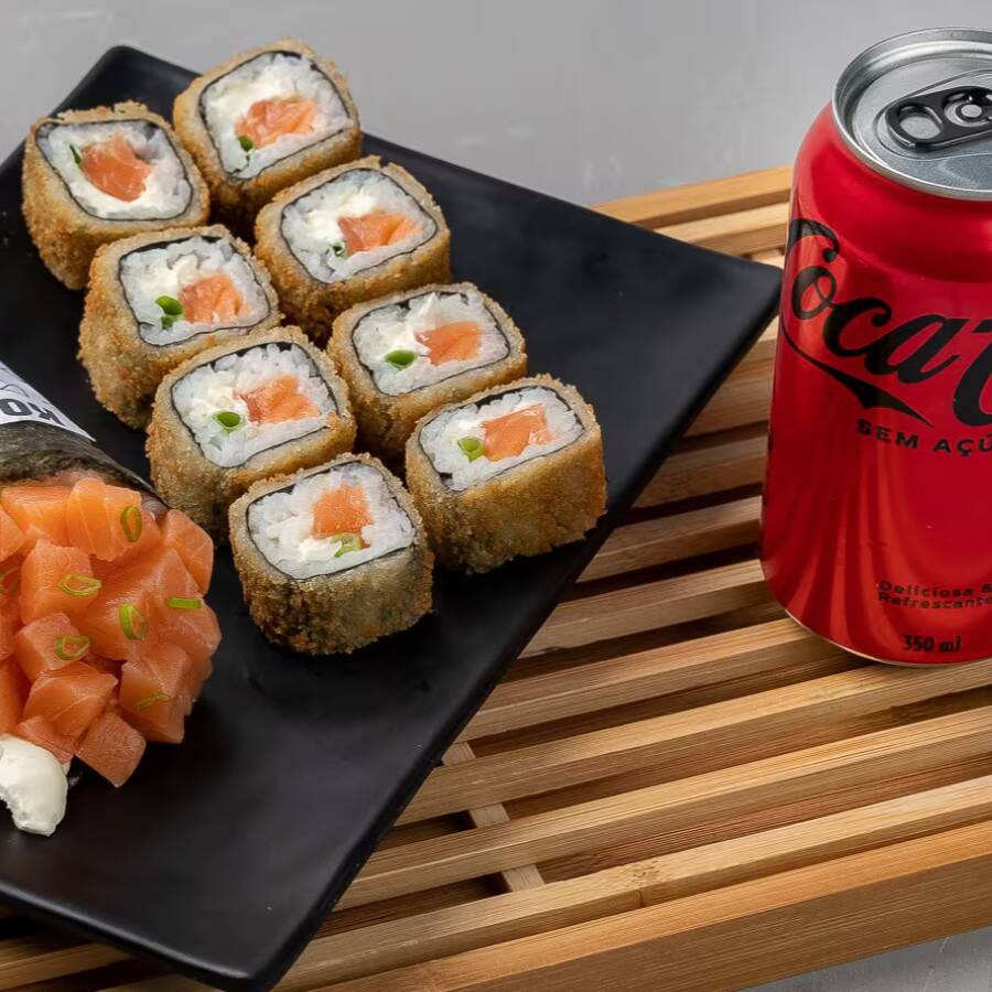 2 produtos, 1 bebida.