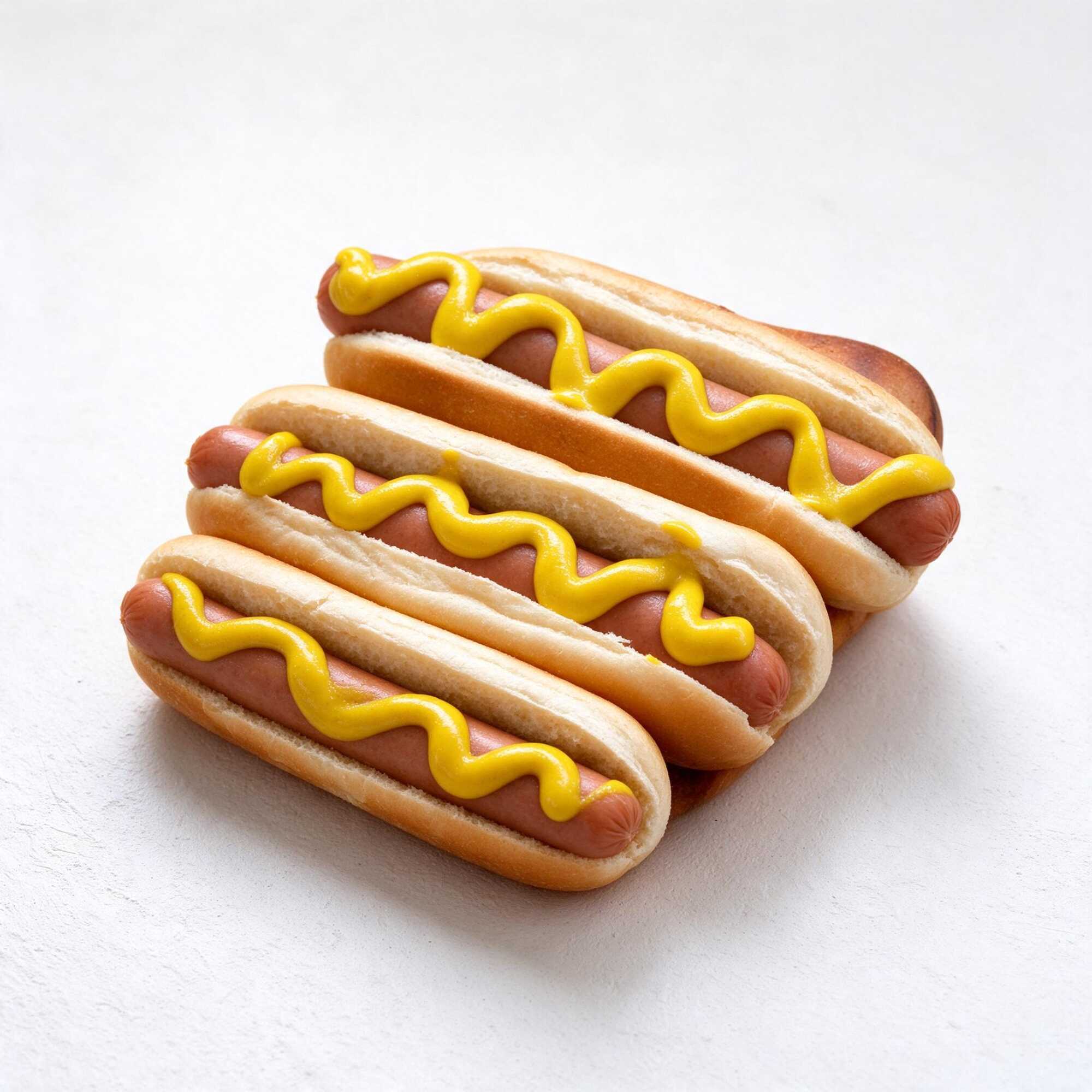 Trio de hot dogs con queso