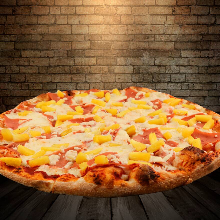 Pizza Gourmet Jamón & Piña Alto C