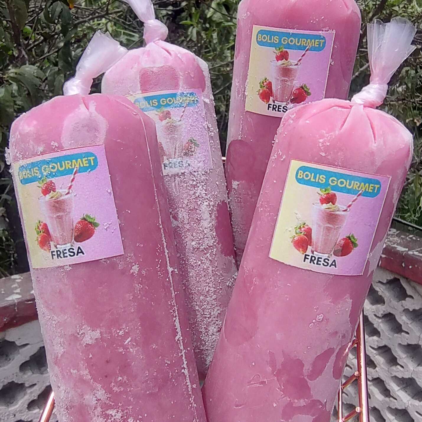 Boli de Leche de Fresa