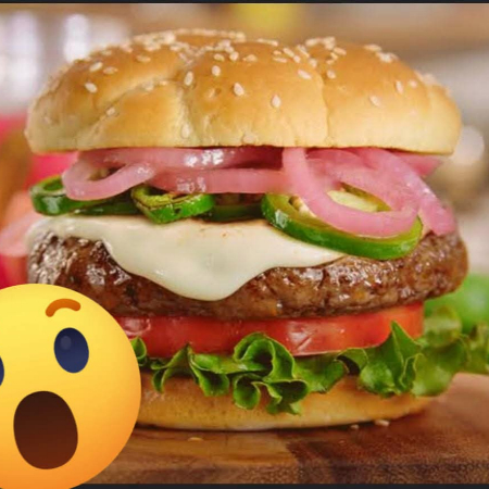 Hamburgesa de Arrachera