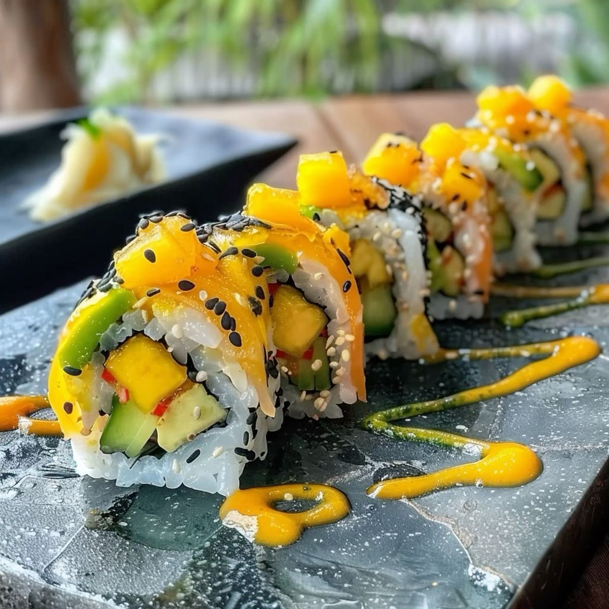 2 SUSHIS DE MANGO