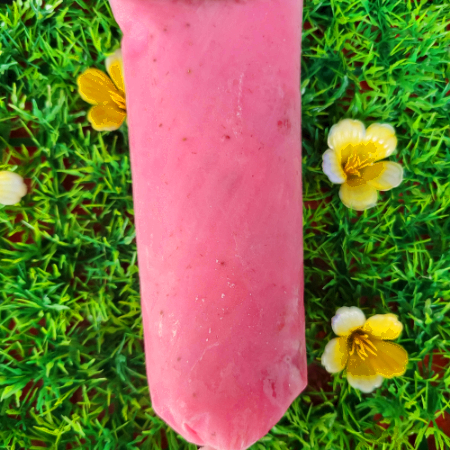 Hielito de Fresas con Crema