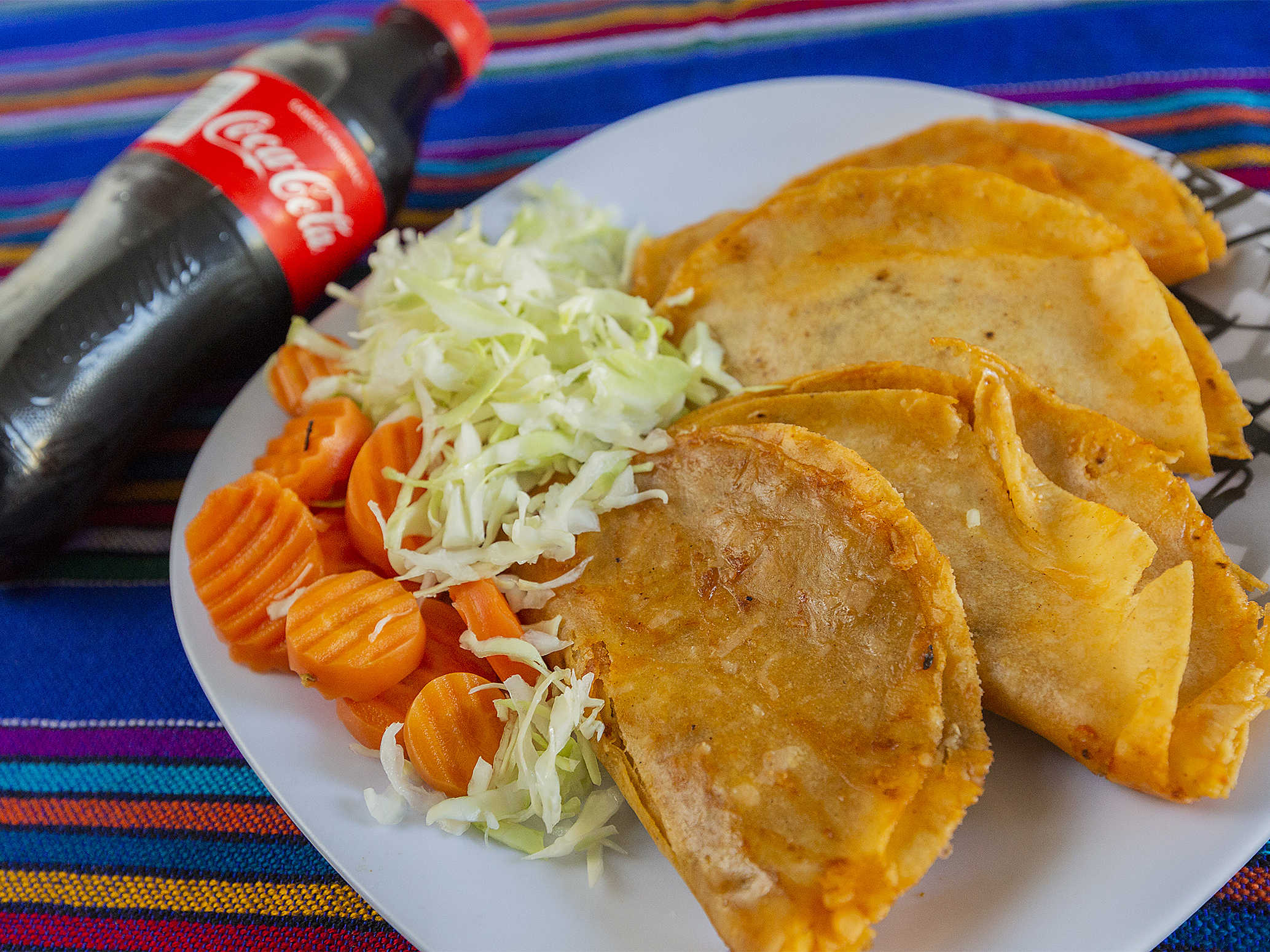 familiar 20 tacos surtido+refresco de manzana 2lts