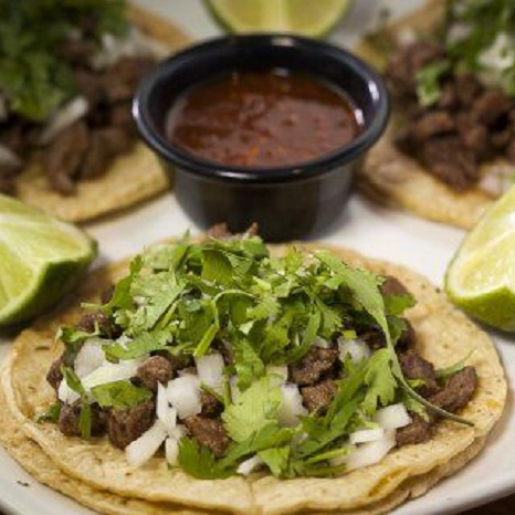 5 TACOS DE BISTEC