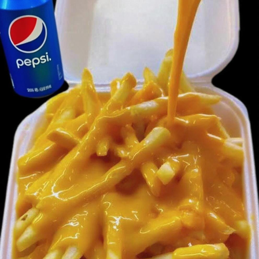 COMBO SPIDER papas con queso