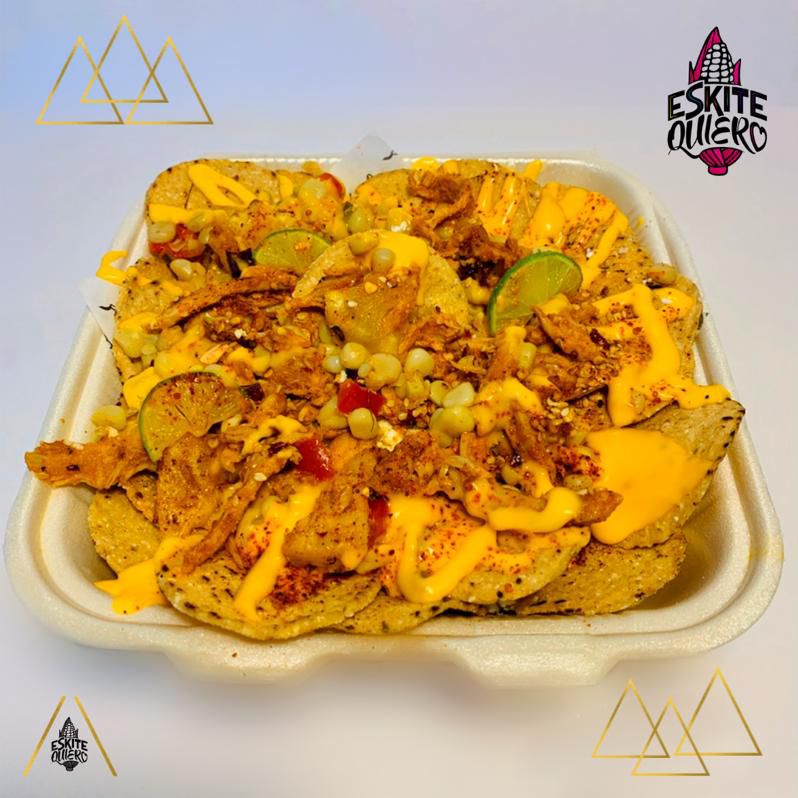Nachos con Pastor