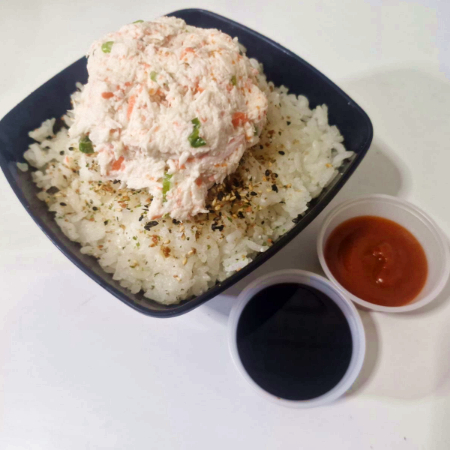 Gohan con Tampico y Furikake