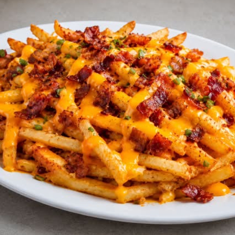 Papas Supreme (Cheddar & Bacon)