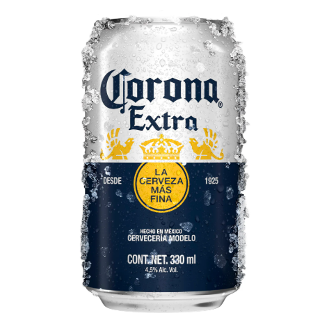 Cerveza Corona 330 ml lata