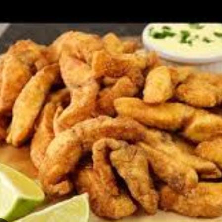 Porção de tilápia 400g com molho barbecue